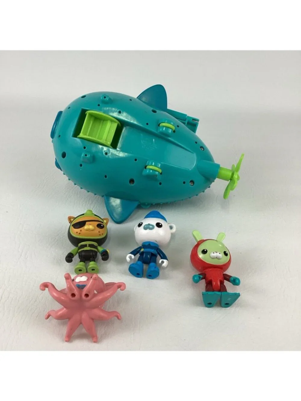 Octonauts Gup A Deluxe Vehicle Kwazii Tweak Captain Barnacles w Figures Bundle